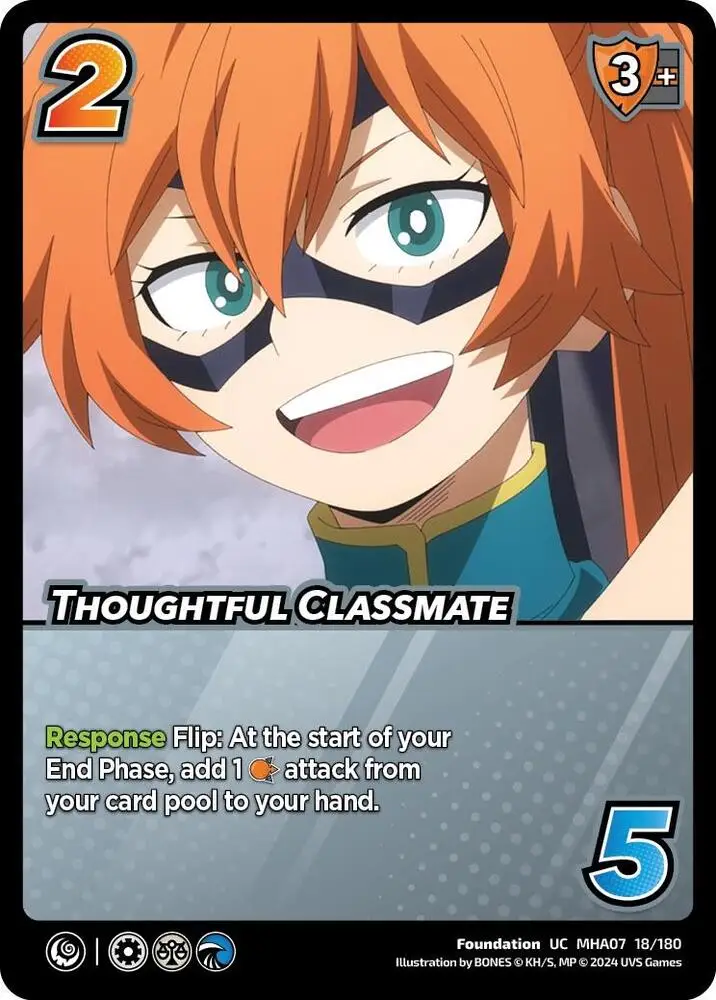 Thoughtful Classmate card front