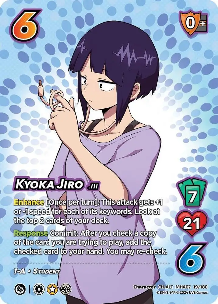 Kyoka Jiro (Alternate Art) card front