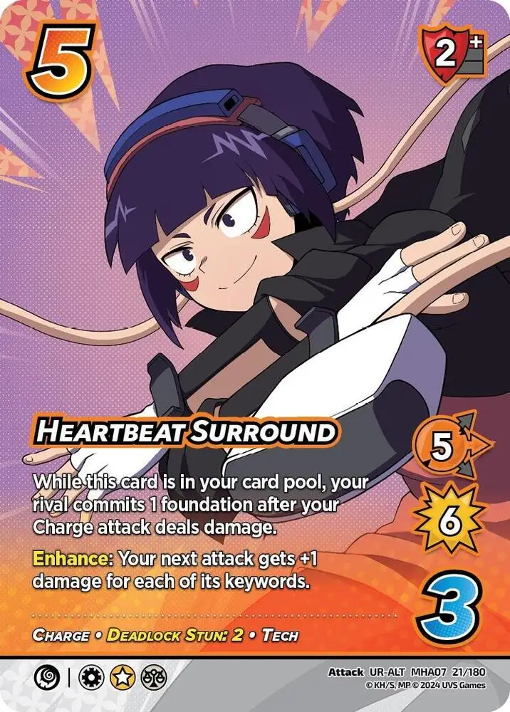 Heartbeat Surround (Alternate Art) card front