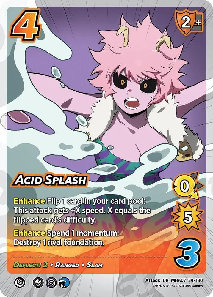 Acid Splash card front