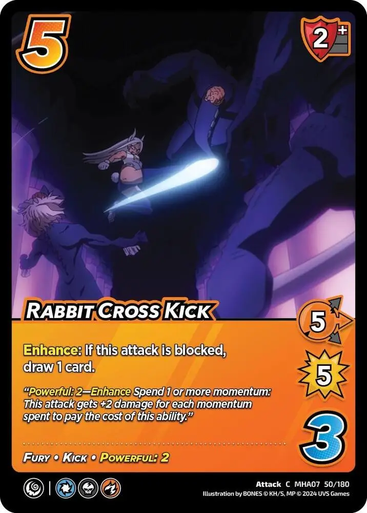 Rabbit Cross Kick card front