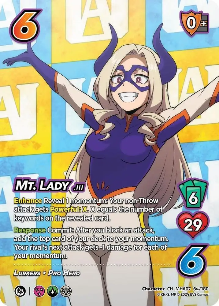 Mt. Lady card front