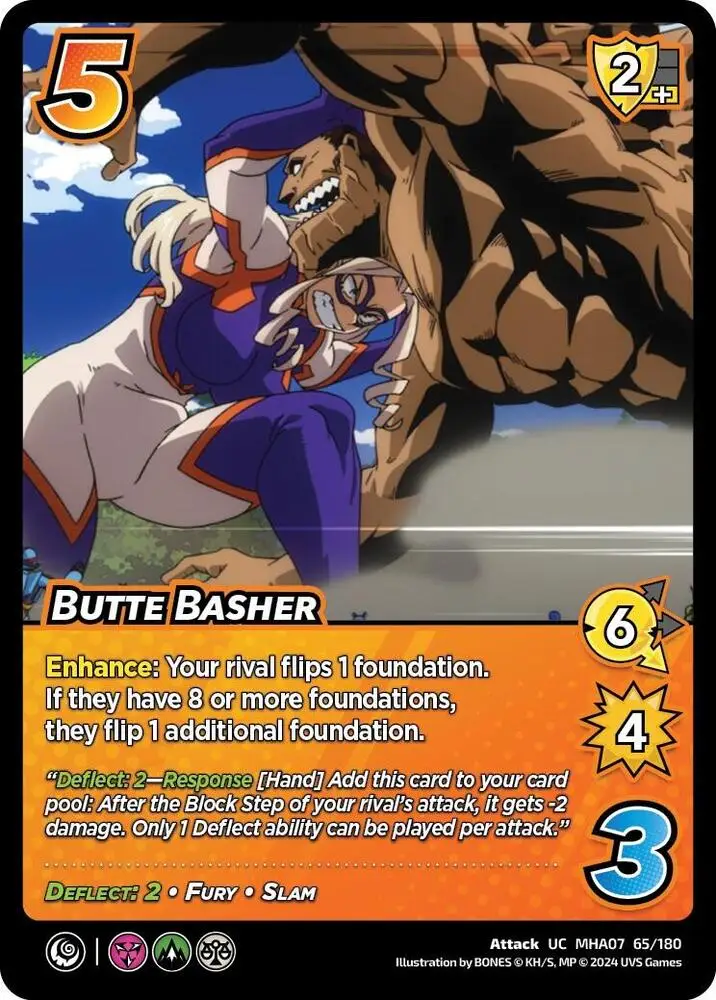 Butte Basher card front