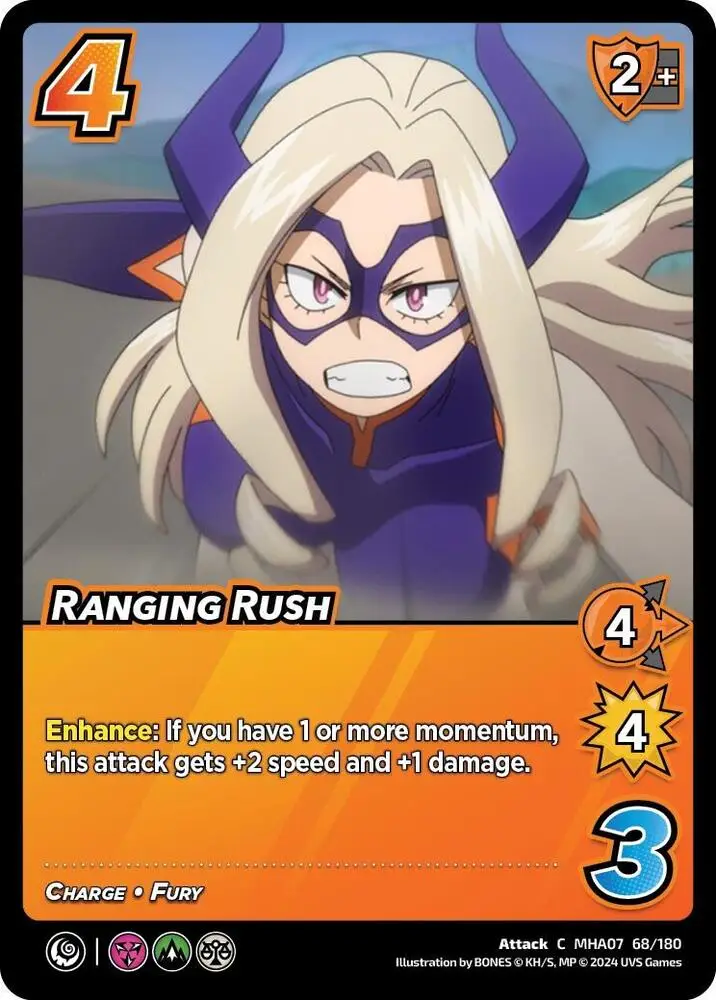 Ranging Rush card front