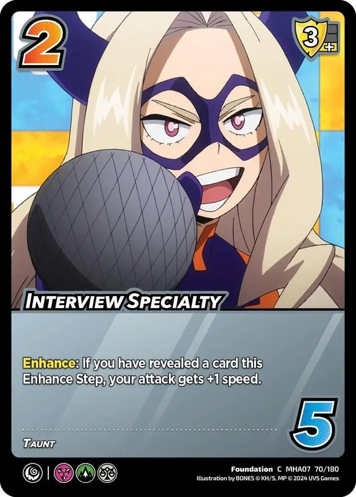 Interview Specialty card front