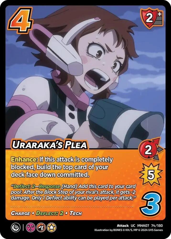 Uraraka's Plea card front