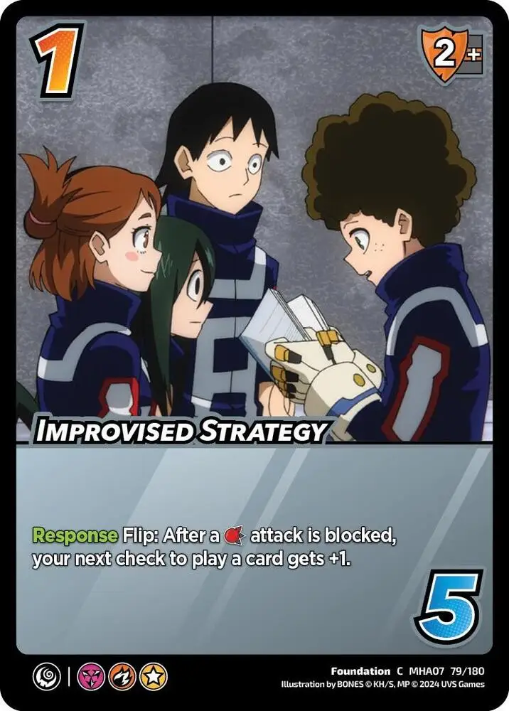 Improvised Strategy card front