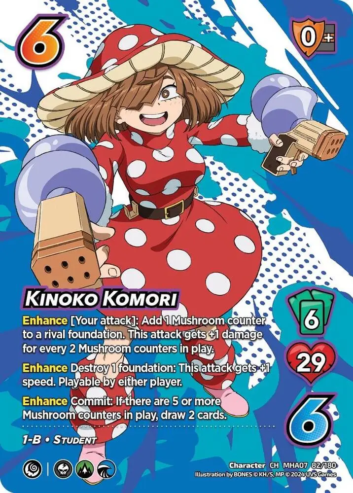 Kinoko Komori card front