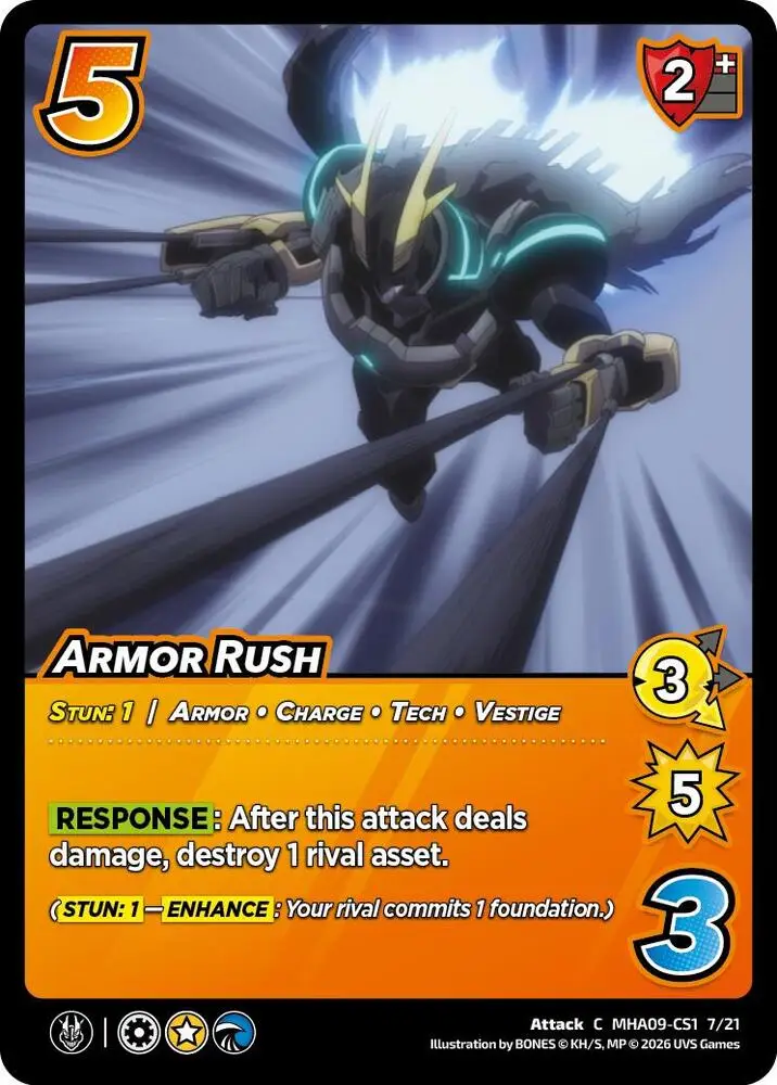 Armor Rush card front