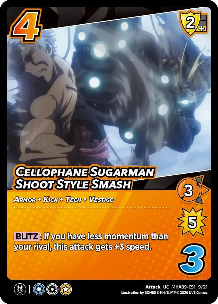 Cellophane Sugarman Shoot Style Smash card front