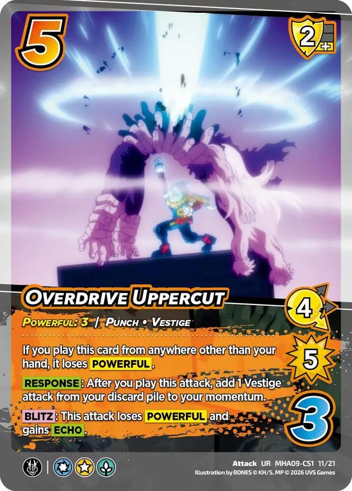 Overdrive Uppercut card front