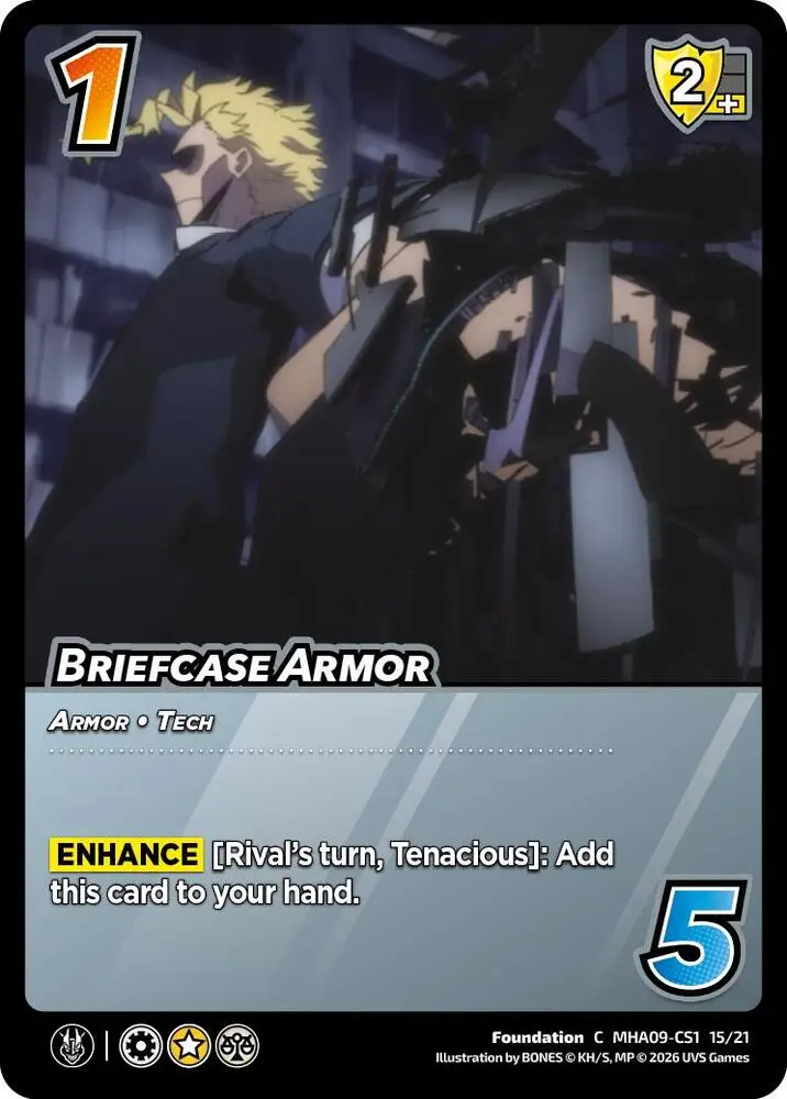 Briefcase Armor card front