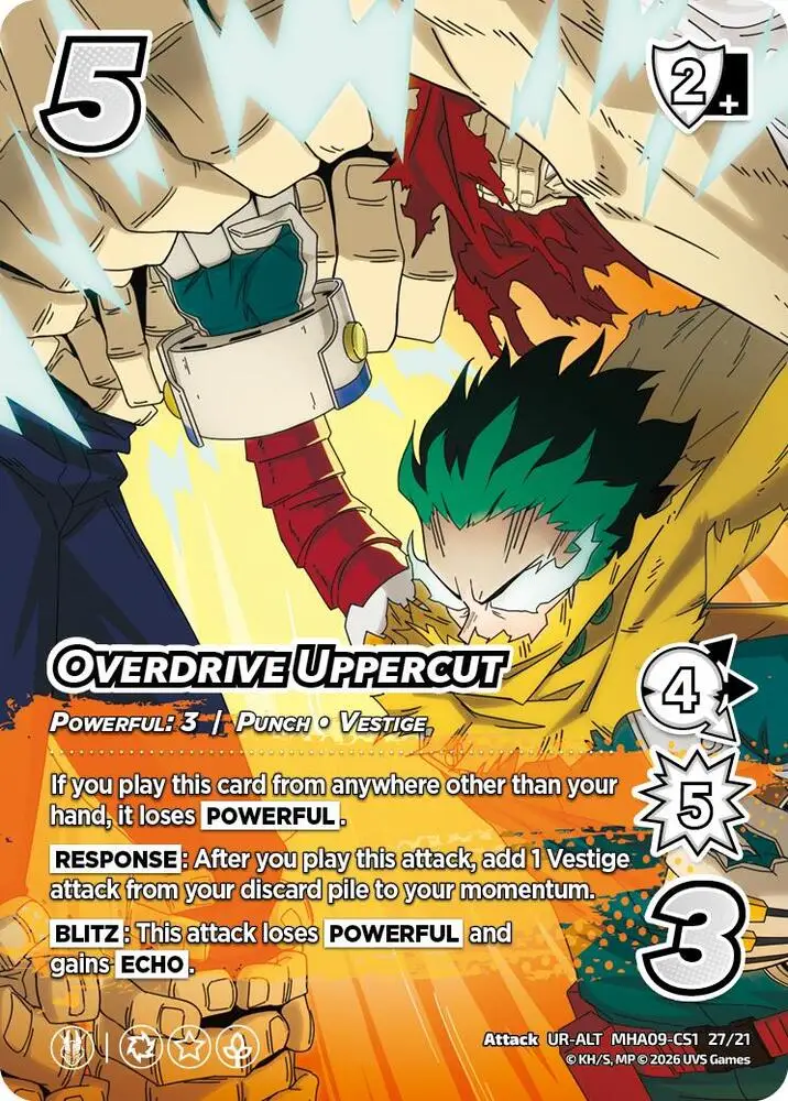 Overdrive Uppercut (Alternative Art) card front