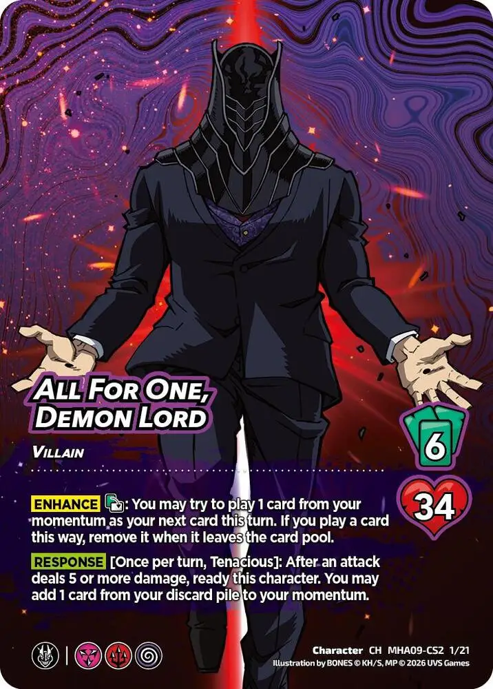 All For One, Demon Lord card front