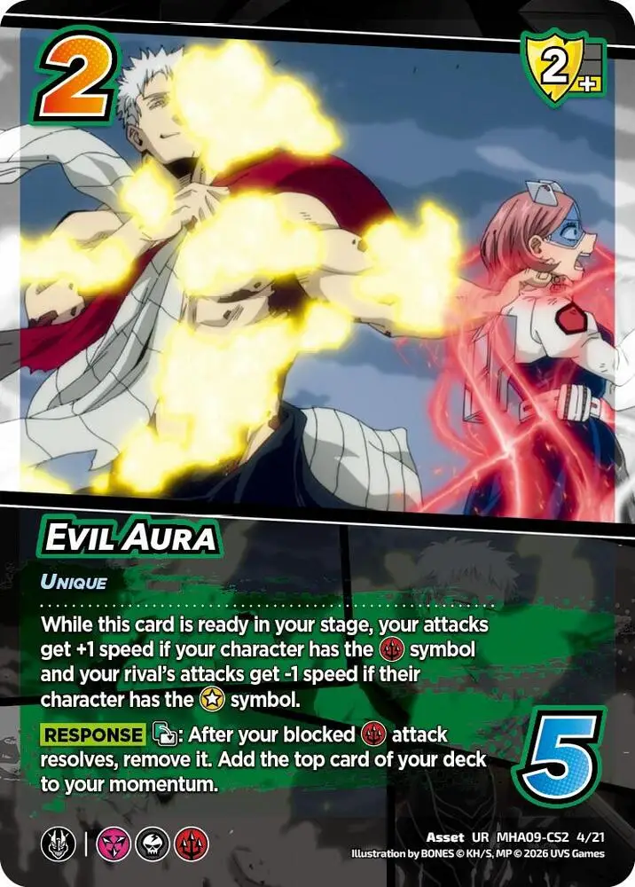 Evil Aura card front