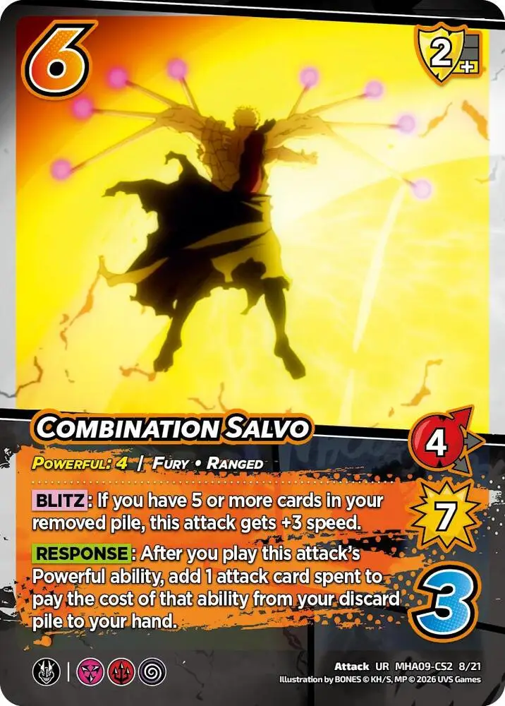 Combination Salvo card front