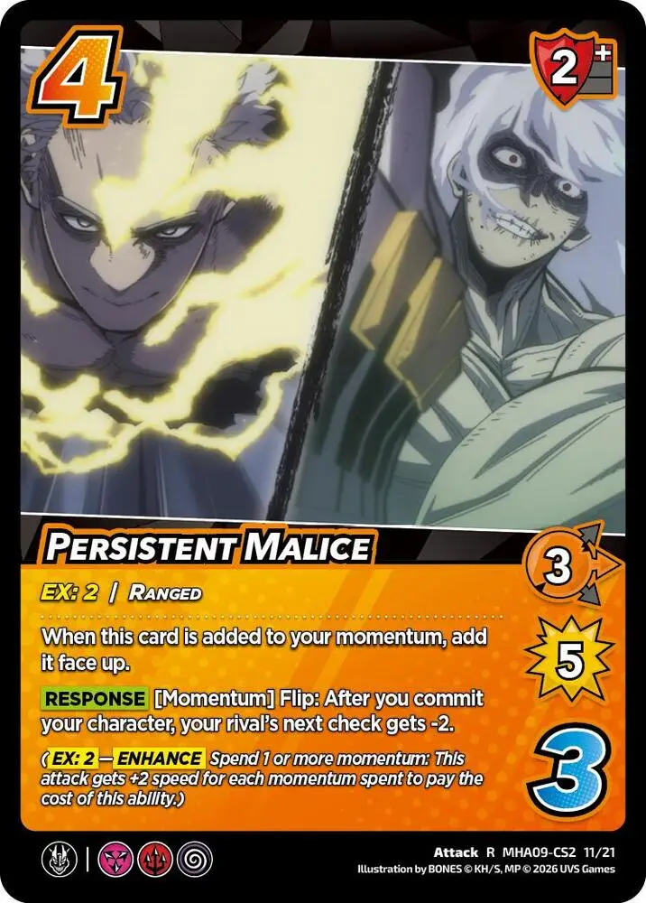 Persistent Malice card front
