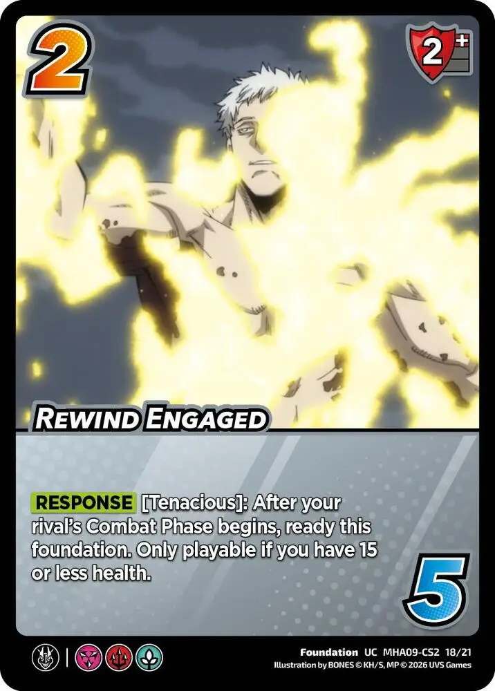 Rewind Engaged card front