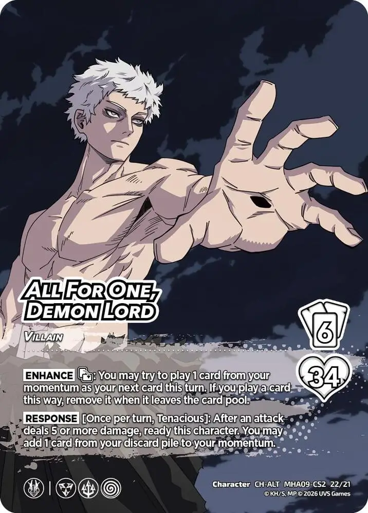 All For One, Demon Lord (Alternative Art) card front