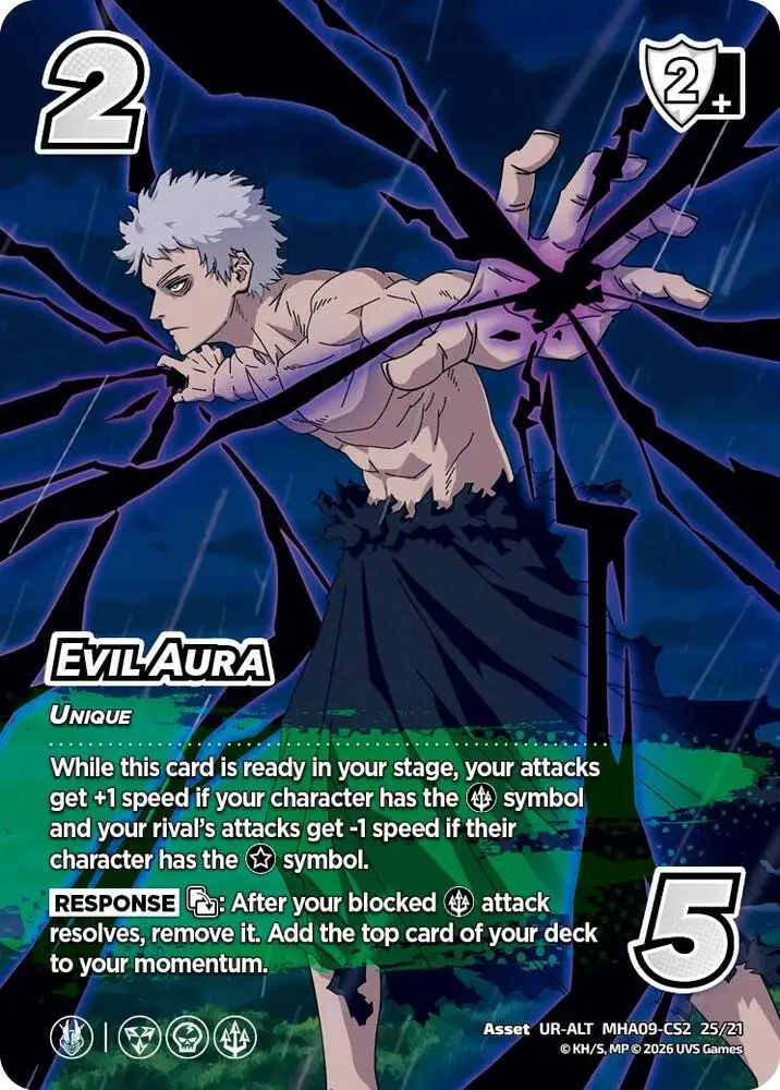 Evil Aura (Alternative Art) card front