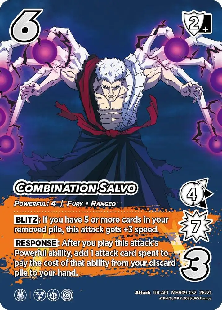 Combination Salvo (Alternative Art) card front