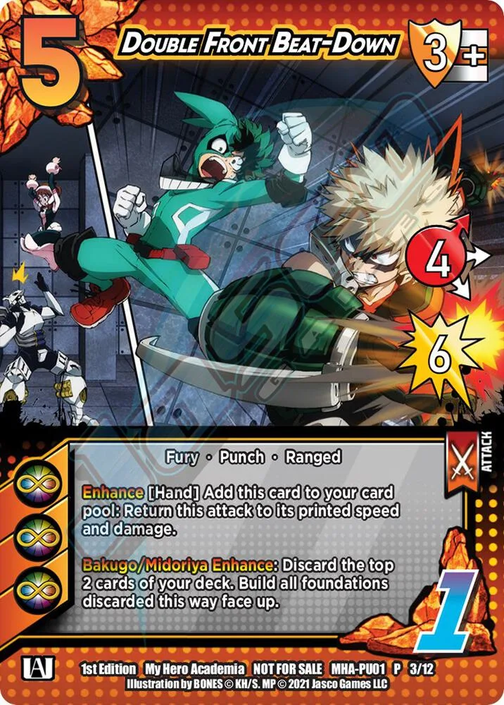 Double Front Beat-Down (Plus Ultra Pack 1) card front