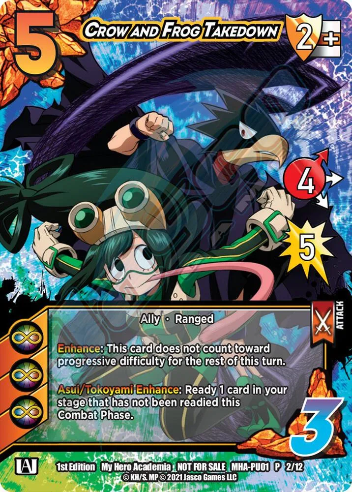 Crow and Frog Takedown (Plus Ultra Pack 1) card front