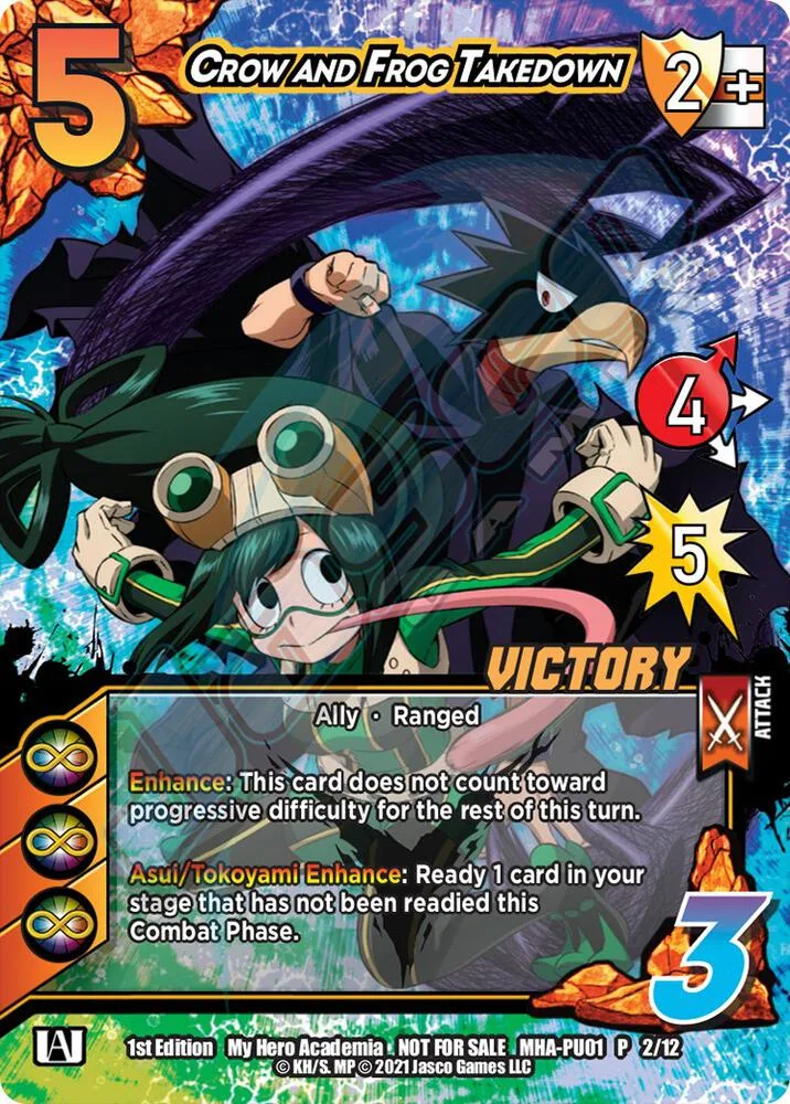 Crow and Frog Takedown (Plus Ultra Pack 1 Victory) card front