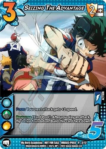 Seizing The Advantage (Plus Ultra Pack 3) card front