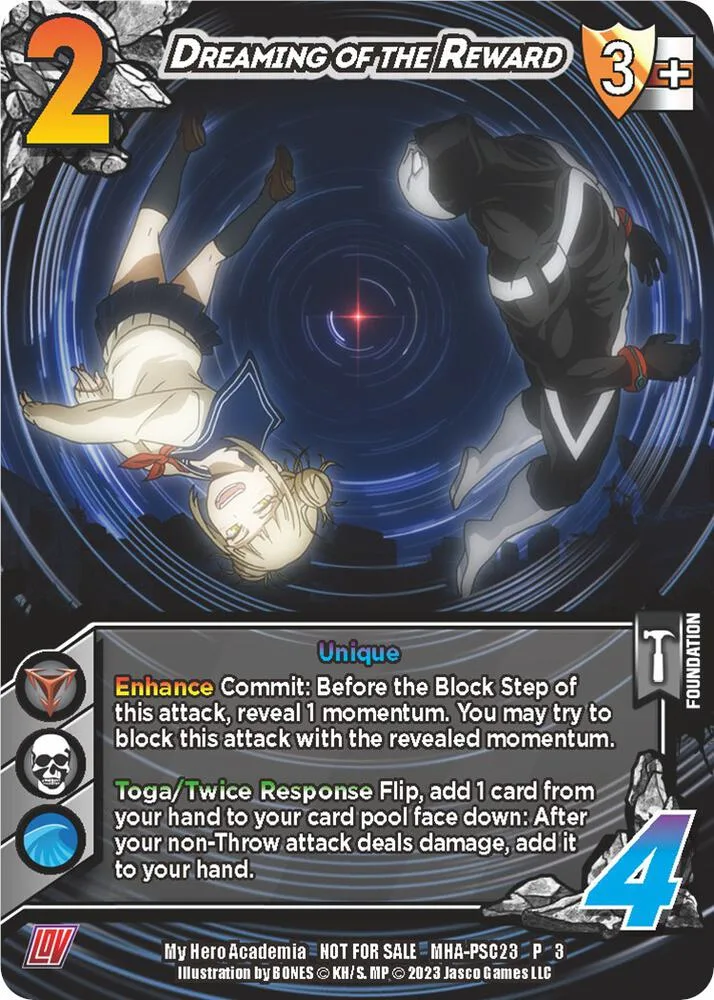Dreaming of the Reward (Provisional Store Championship 2023) card front