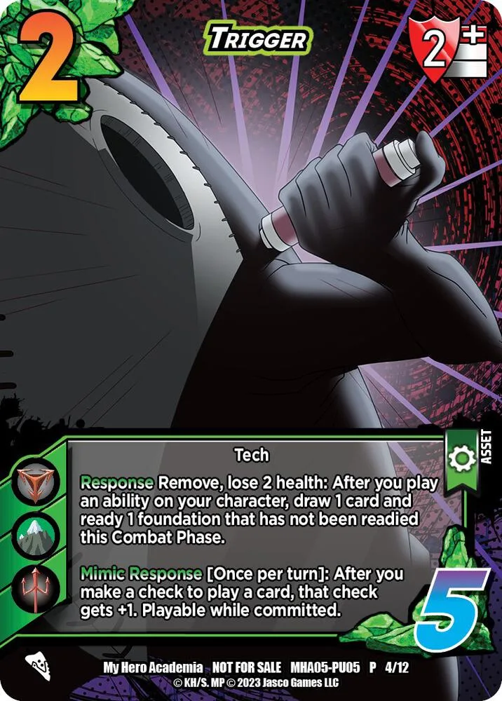 Trigger (Plus Ultra Pack 5) card front