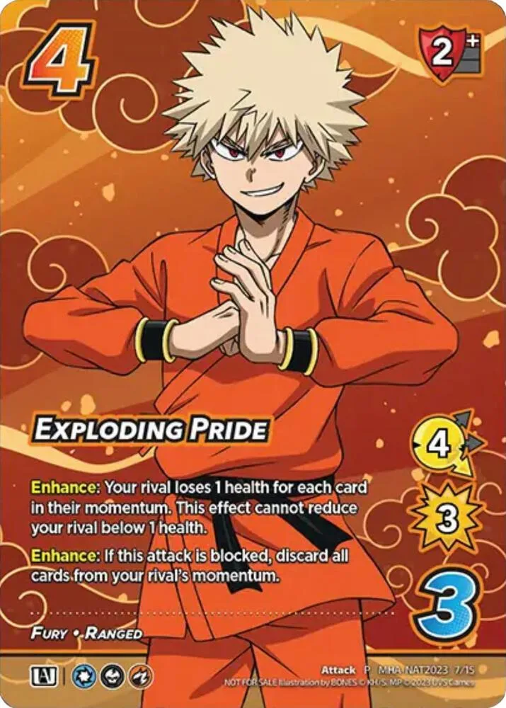 Exploding Pride (Pro Hero Nationals 2023) card front