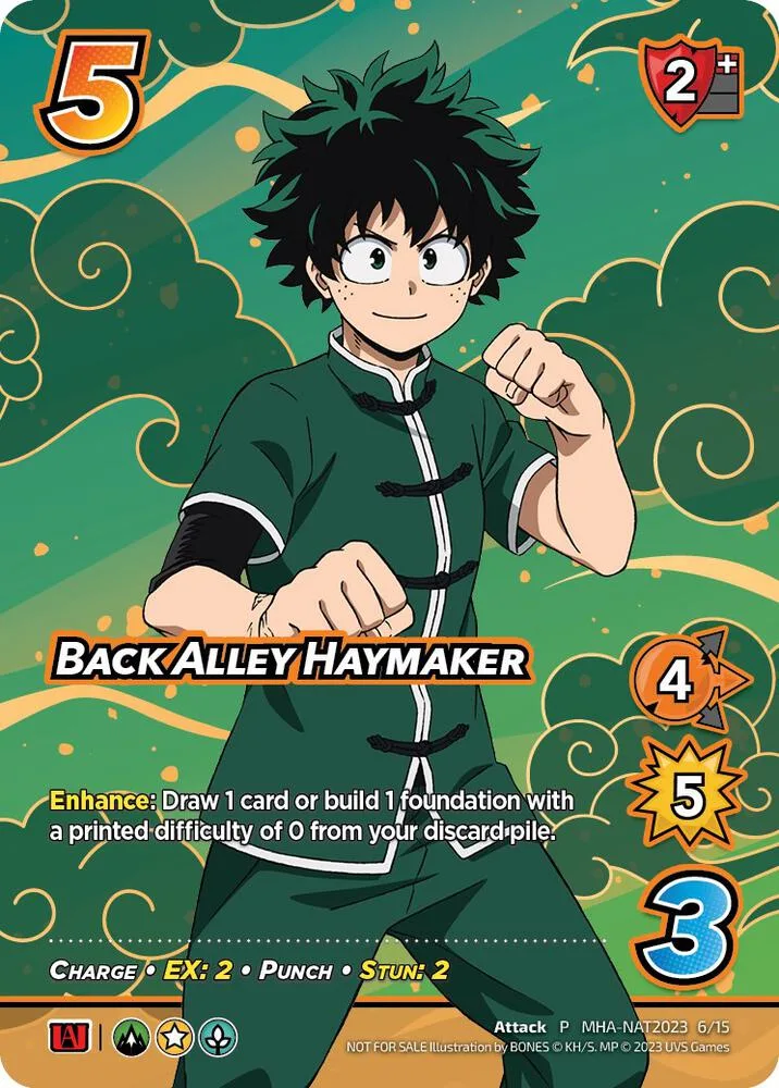 Back Alley Haymaker (Pro Hero Nationals 2023) card front
