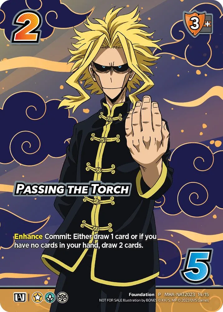 Passing the Torch (Pro Hero Nationals 2023) card front