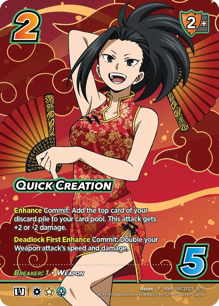Quick Creation (Pro Hero Nationals 2023) card front