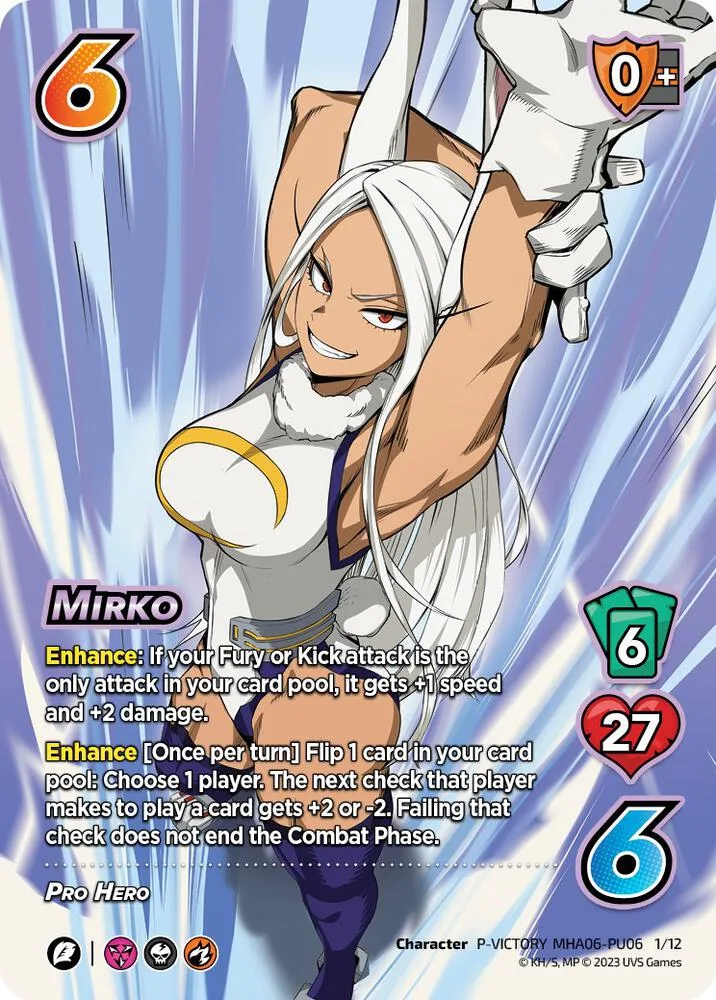 Mirko (Plus Ultra Pack 6 Victory) card front