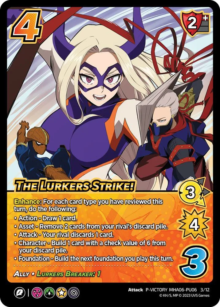 The Lurkers Strike! (Plus Ultra Pack 6 Victory) card front