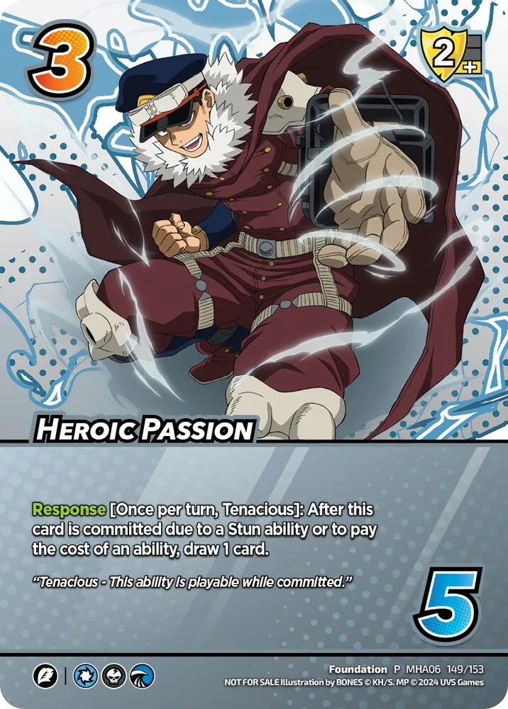 Heroic Passion (February LGS Promo) card front