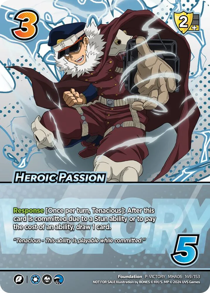 Heroic Passion (February LGS Victory Promo) card front