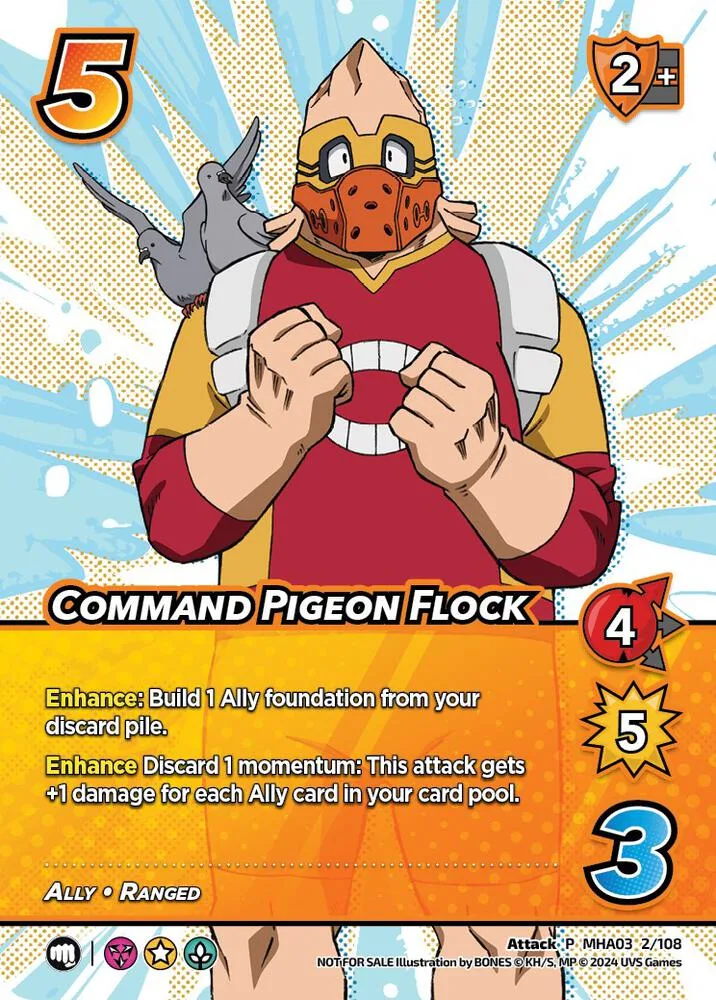 Command Pigeon Flock (March LGS Promo) card front