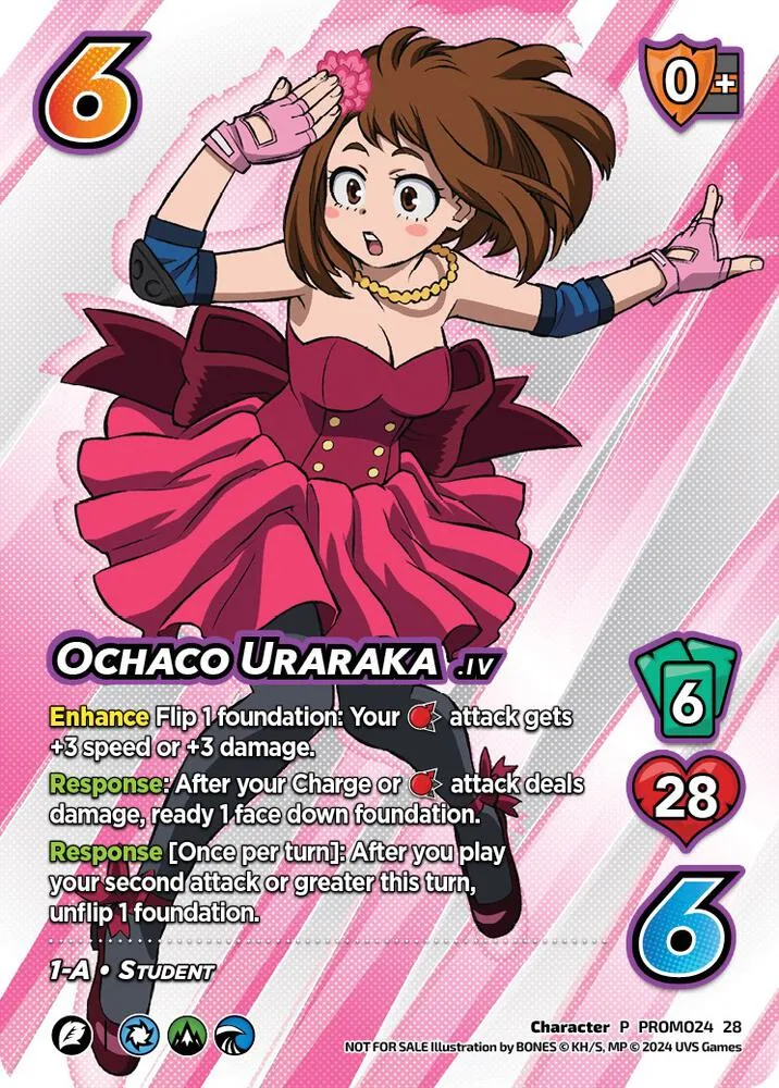 Ochaco Uraraka (Season 1 Local Qualifier Promo) card front