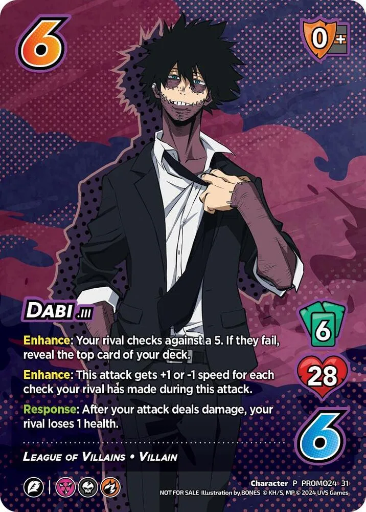 Dabi (2024 Regionals Season 2) card front