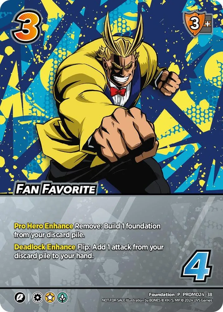 Fan Favorite card front