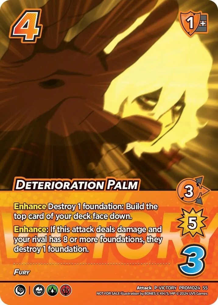 Deterioration Palm (2024 Regionals Season 2) (Victory) card front