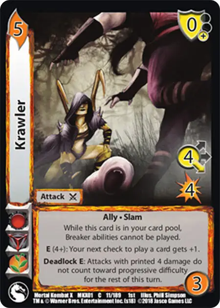 Krawler card front
