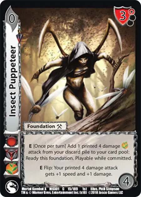 Insect Puppeteer card front
