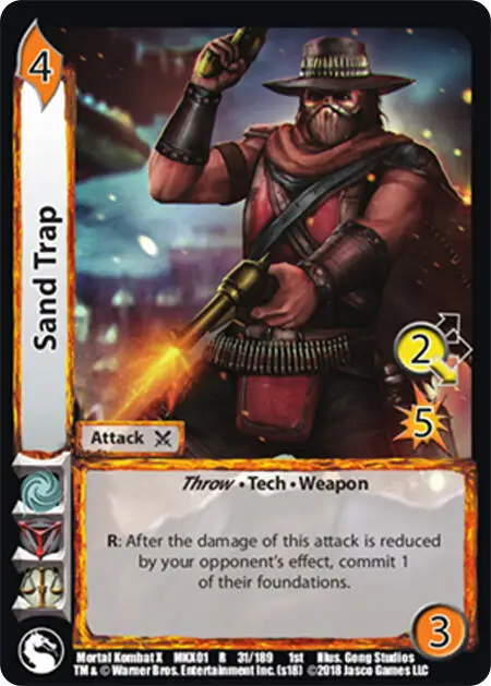 Sand Trap card front