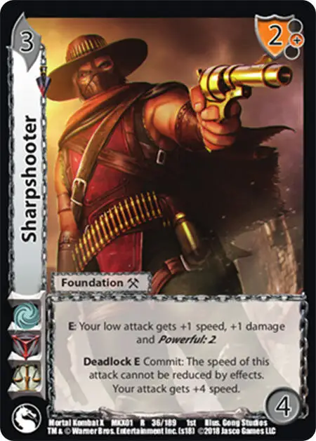 Sharpshooter card front