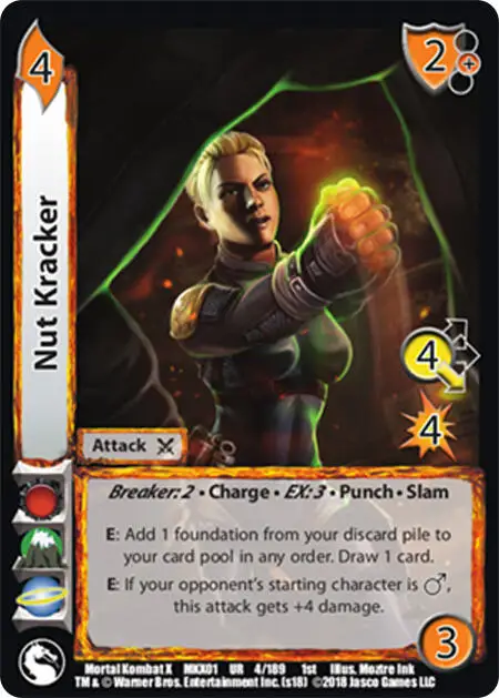 Nut Kracker card front
