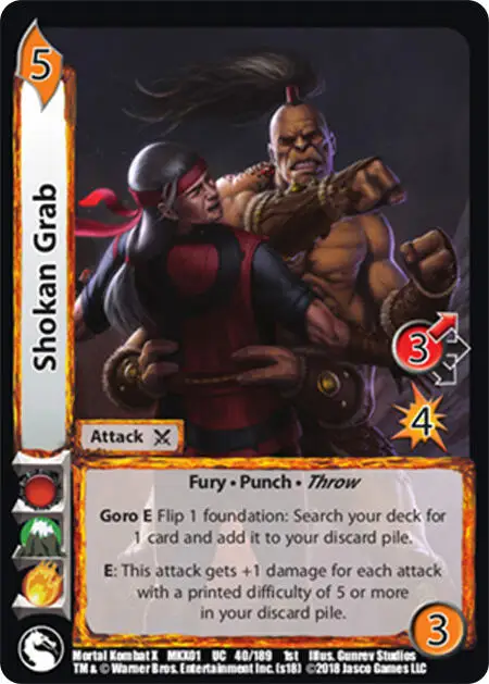 Shokan Grab card front